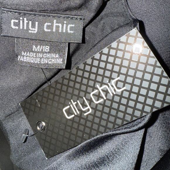 City Chic Black Maxi Dress - Picture 12 of 13